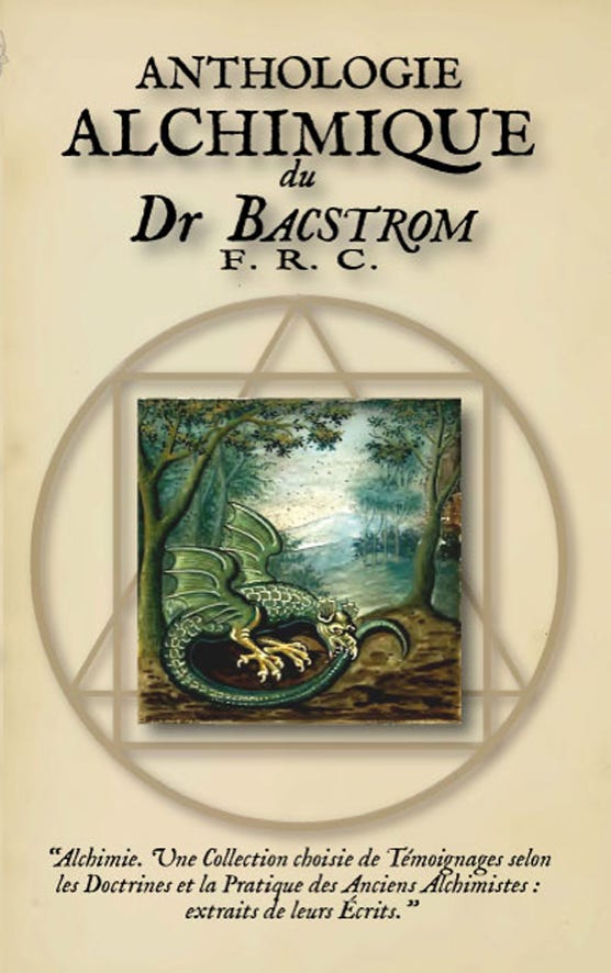 Anthologie Alchimique du Docteur Sigismond Bacstrom