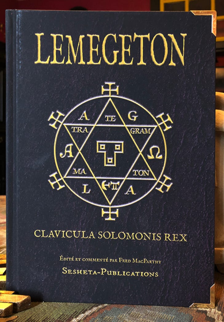 LEMEGETON - CLAVICULA SALOMONIS REX