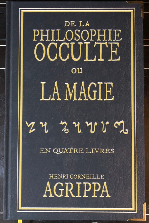 La Philosophie Occulte  Ou  La Magie Henri-Corneille Agrippa ab Nettesheim  